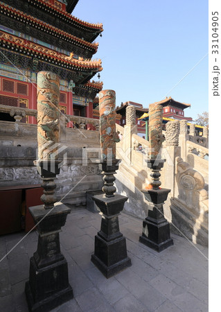 世界遺産　中国　承徳　普寧寺　大乗之閣　 33104905