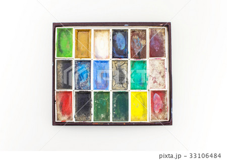 古い絵の具　 33106484