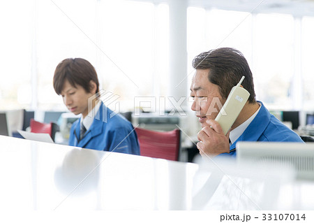 作業服 電話対応 作業服 電話対応 33107014