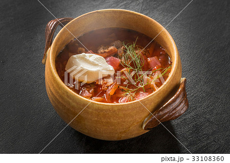 ボルシチ　ロシア料理　Borscht Russian cuisine 33108360