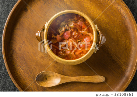 ボルシチ　ロシア料理　Borscht Russian cuisine 33108361