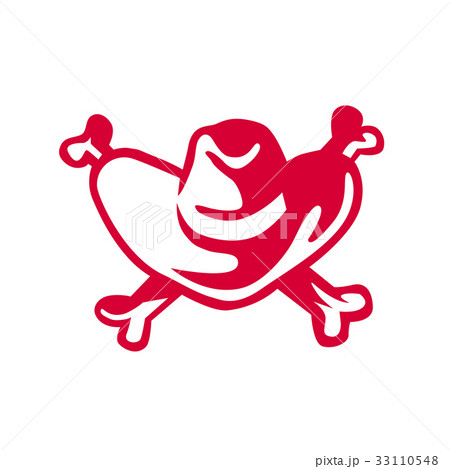 Cowboy Hat Crossed Bones 33110548