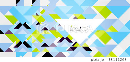 Triangle pattern design background Triangle pattern design background 33111263