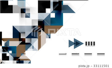 Business presentation geometric template Business presentation geometric template 33111501