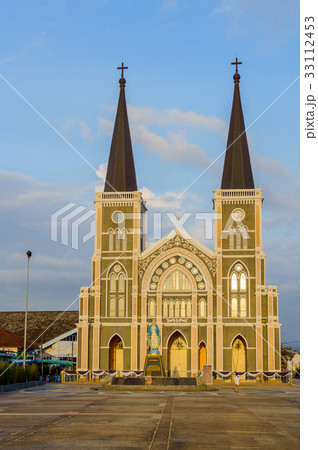 Roman Catholic Church in Chang town, Chanthaburi 33112453