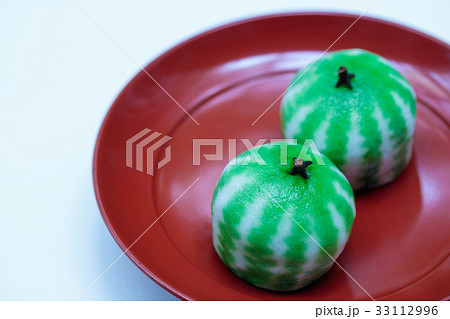 上生菓子・西瓜薯蕷饅頭 33112996