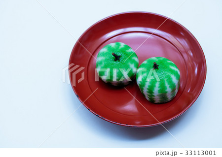 上生菓子・西瓜薯蕷饅頭 33113001