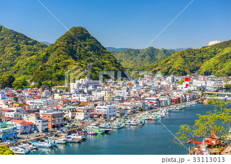 Shimoda, Japan Town Skyline Shimoda, Japan Town Skyline 33113013
