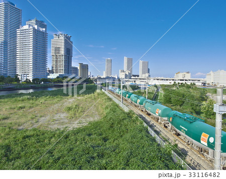 【神奈川県・2017年7月】　みなとみらい　都市風景 33116482