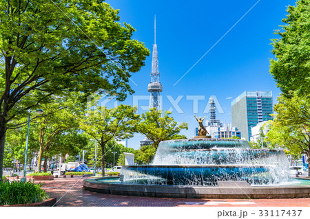 《愛知県》名古屋・都市風景《夏》 33117437