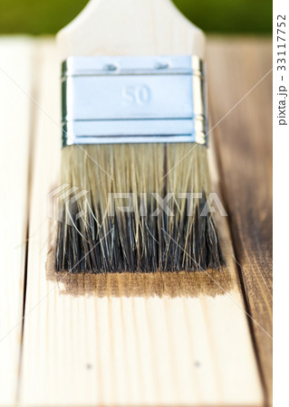 Brush painting wooden texture Brush painting wooden texture 33117752