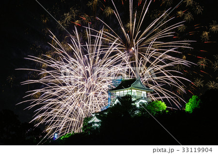木曽川鵜飼花火 33119904
