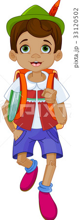 Pinocchio Going to School 33120502