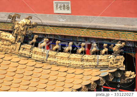 世界遺産 中国 承徳 普陀宗乗之廟 万法帰一殿 世界遺産 中国 承徳 普陀宗乗之廟 万法帰一殿 33122027