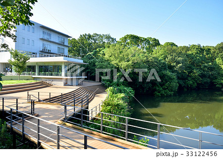 大阪大学豊中キャンパス　学生交流棟 宙　中山池 33122456