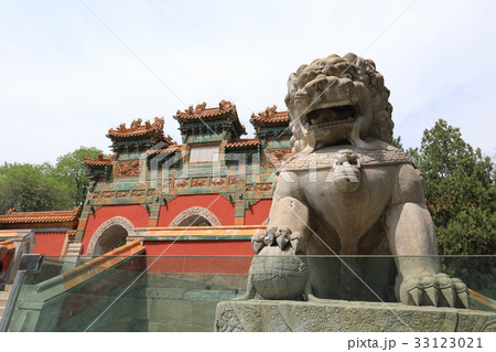 世界遺産　中国　承徳　普陀宗乗之廟　牌楼 33123021