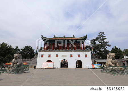 世界遺産　中国　承徳　普陀宗乗之廟　山門 33123022