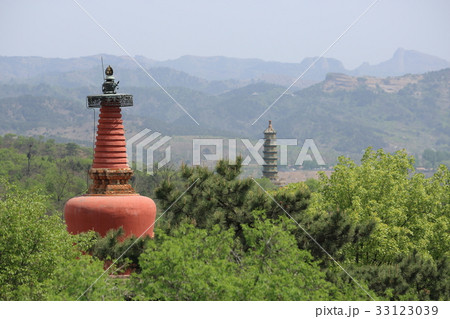 世界遺産　中国　承徳　普陀宗乗之廟　ラマ塔 33123039