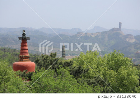 世界遺産　中国　承徳　普陀宗乗之廟　ラマ塔 33123040