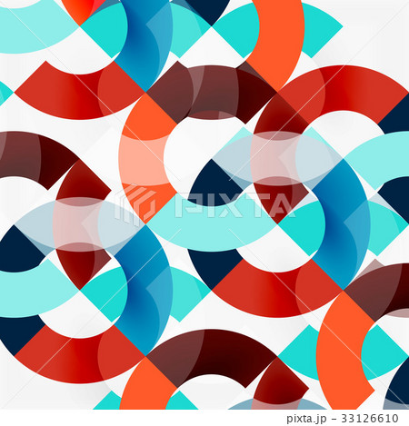 Colorful rings on grey background, modern 33126610