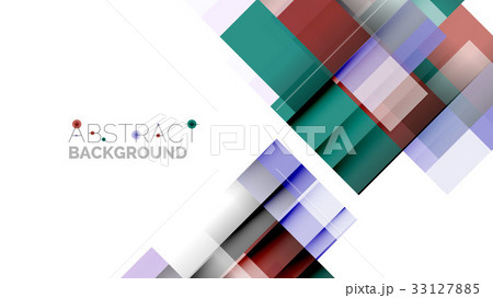 Business presentation geometric template 33127885