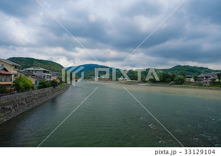 宇治市 宇治橋から朝霧橋方面 33129104