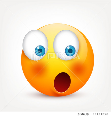 Smiley with blue eyes,emoticon. Yellow face with Smiley with blue eyes,emoticon. Yellow face with 33131658