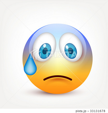 Smiley with blue eyes,emoticon. Yellow face with Smiley with blue eyes,emoticon. Yellow face with 33131678