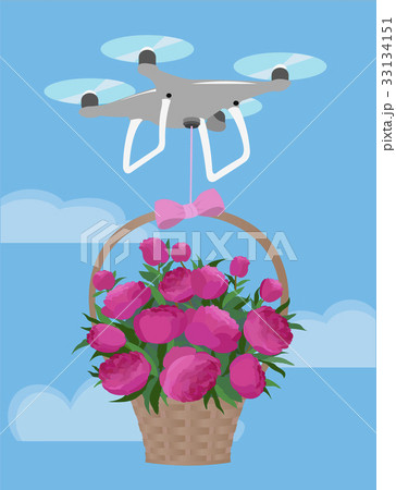 Winter mountain landscape. Lifts for skiing Vector 33134151