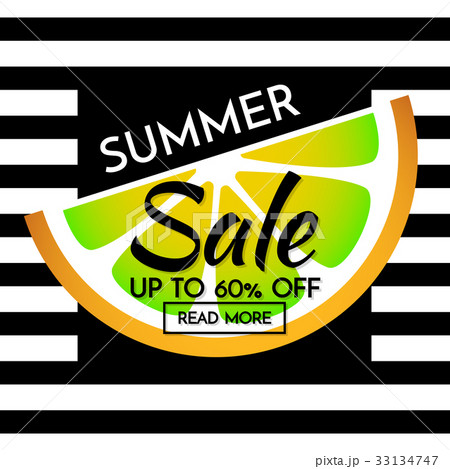 summer sale template banner Vector background 33134747