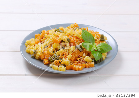 raw colored pasta raw colored pasta 33137294