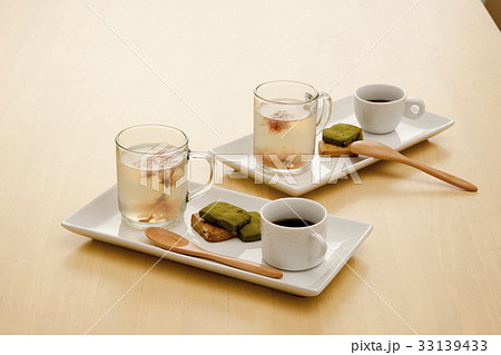桜ゼリーとコーヒー 桜ゼリーとコーヒー 33139433