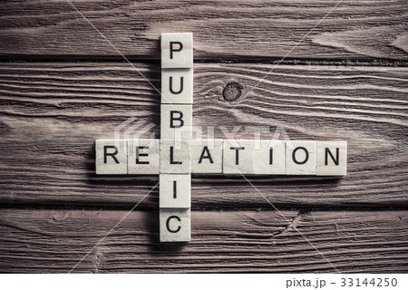 Conceptual business keywords on table with elements of game maki 33144250