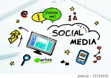 Network media background Network media background 33150338