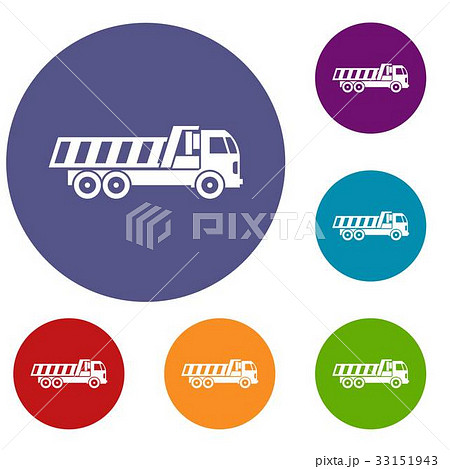 Machinery icons set 33151943
