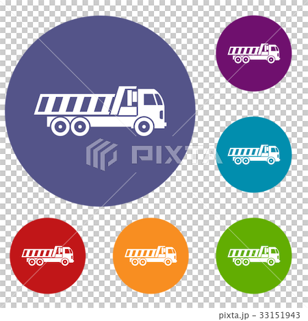Machinery icons set 33151943