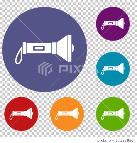 Lantern icons set 33152986