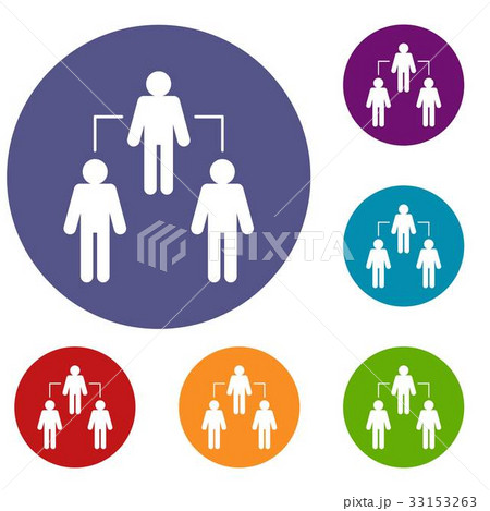 Social network icons set 33153263