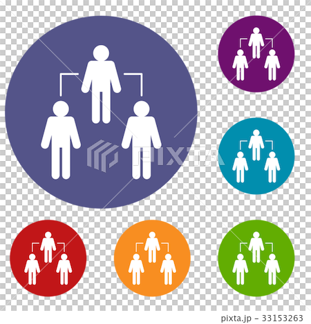 Social network icons set Social network icons set 33153263