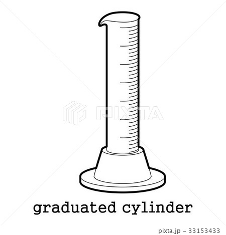 Graduated Measuring Cylinder Test Tube – 1897 Original Vintage Engraved  Illustration Stock Photo - Alamy