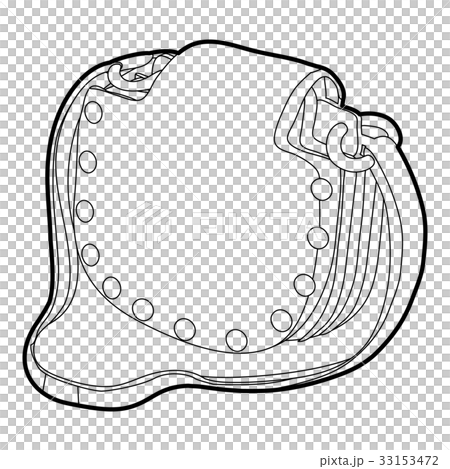 Woman handbag icon outline 33153472