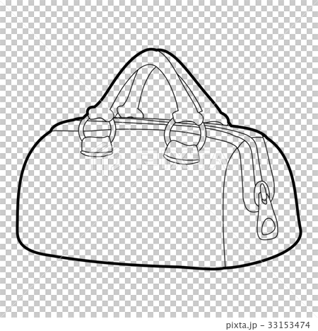Sports bag icon outline 33153474