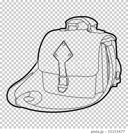 Postal bag icon outline 33153477