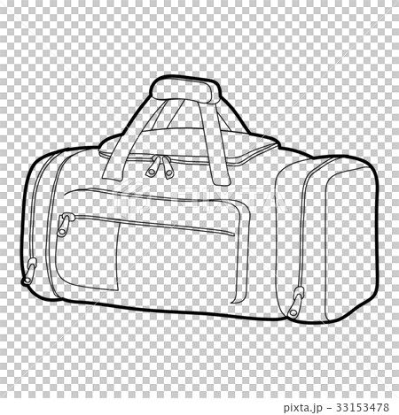 Tennis bag icon outline 33153478