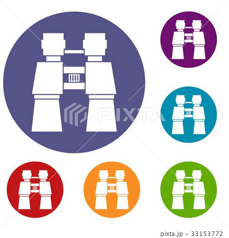 Compass icons set 33153772