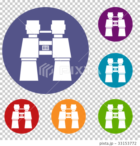 Compass icons set 33153772