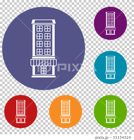 Shop icons set 33154324