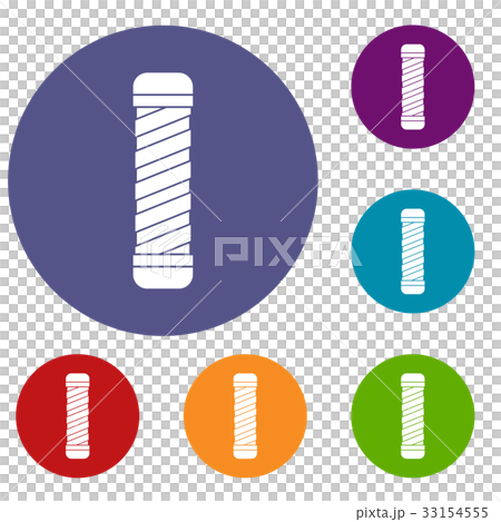 Handle for bike icons set-插圖素材 [33154555] - PIXTA圖庫