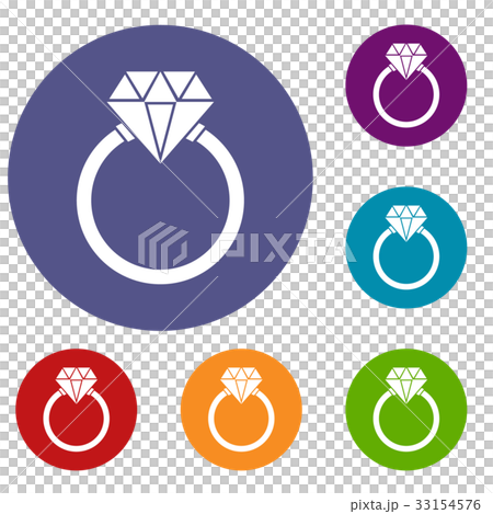 Ring LGBT icons set Ring LGBT icons set 33154576