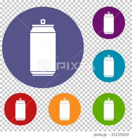 Can icons set Can icons set 33155020
